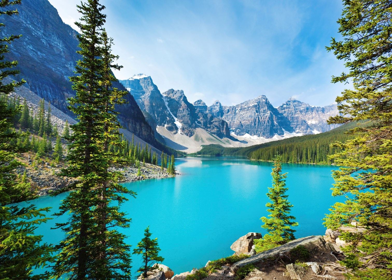 Moraine Lake, Canada Moraine Lake, Canada